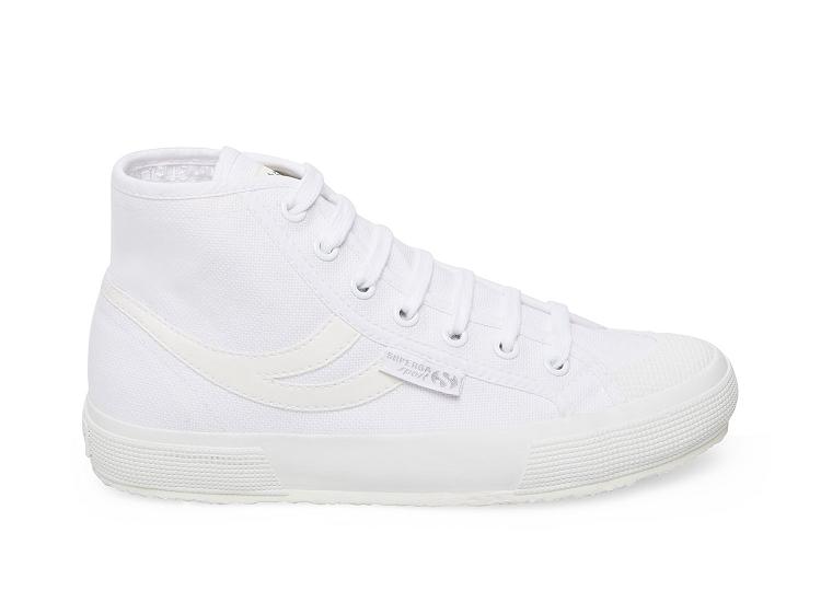 Superga 2795 Cotu Panatta White Fabric - Mens Superga High top Shoes